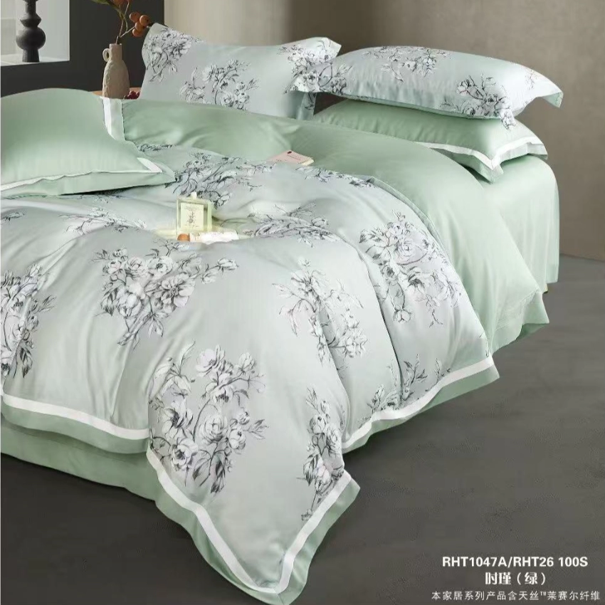 100s床包組 時瑾(綠)