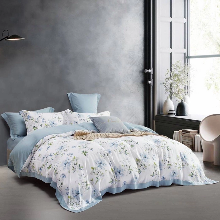 100s床包組 馥藍