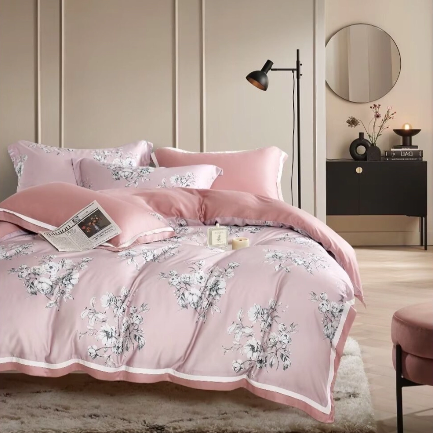 100s床包組 時瑾(粉)