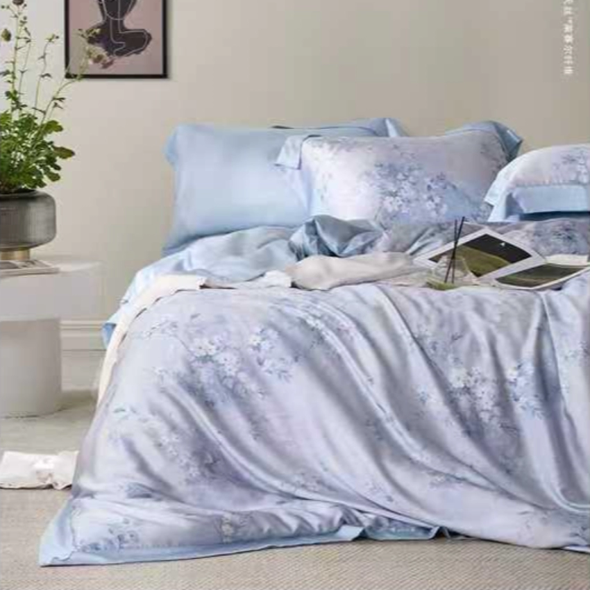 60s床包組 閑野吉吉(藍)