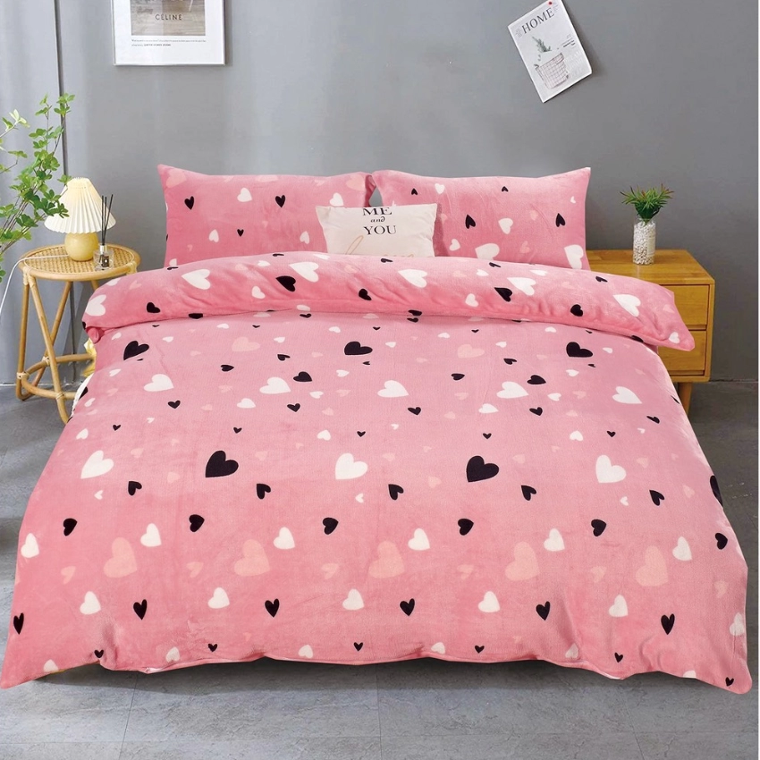 法蘭絨床包組 心晴